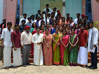 SKIT,Bangalorefinal year ethnic day